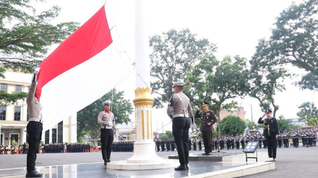Polda Jambi Gelar Upacara Hari Kebangkitan Nasional ke-116